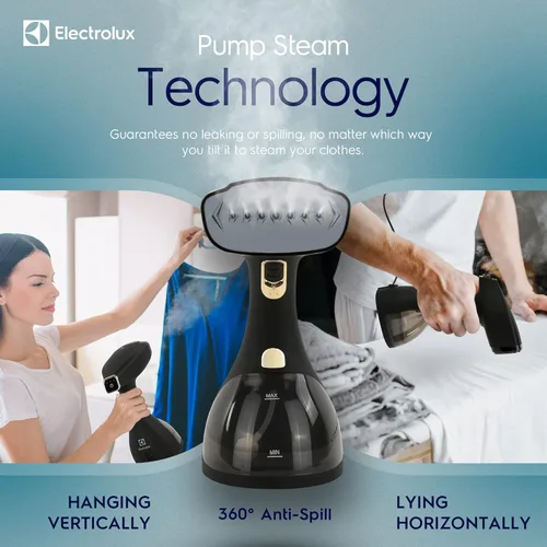 Miniatura 3 de Electrolux Vaporizador para Ropa, 1500 Vatios Vaporizador Portátil de Mano para Telas y Prendas con Removedor de Pelusa y Cepillo de Tela