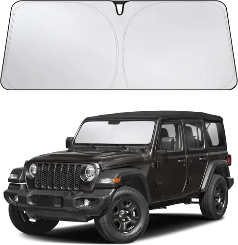 Miniatura 186 de EcoNour Parasol para parabrisas compatible con Hyundai Tucson 2016-2019 2020 2021, visera solar para parabrisas delantero y ventana, bloqueador