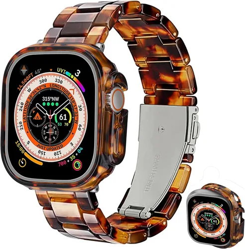 Miniatura 16 de Correa con estuche compatible con Apple Watch de 1.93 pulgadas, 1.81 pulgadas, 1.77 pulgadas, 1.73 pulgadas, 1.65 pulgadas, 1.61 pulgadas, 1.57