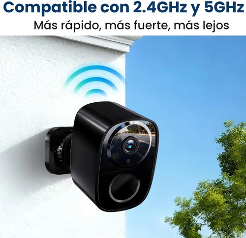 Miniatura 5 de realhide Cámaras de seguridad inalámbricas para exteriores, 2K alimentado por batería AI Detección de Movimiento Spotlight Sirena Alarma WiFi Cámara