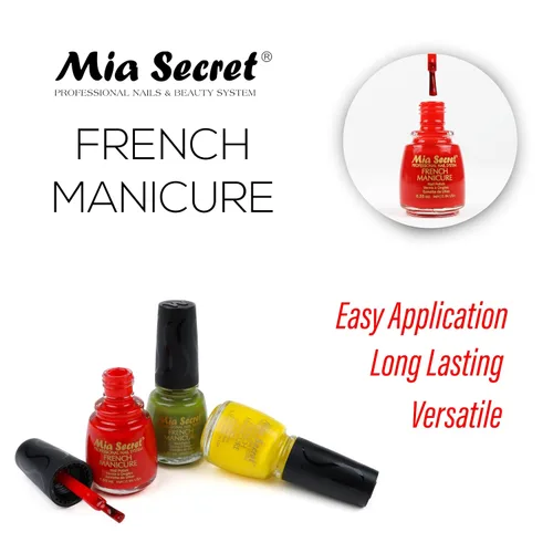 Miniatura 3 de Mia Secret Esmalte de uñas profesional de secado rápido de manicura 0.55 oz - Elige tu color (RUBY)