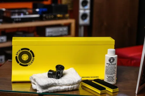 Miniatura 2 de Kit de lavado de discos Spin-Clean Limpiador de discos de vinilo Kit de limpieza de discos Solución sin alcohol Rodillos de ajuste