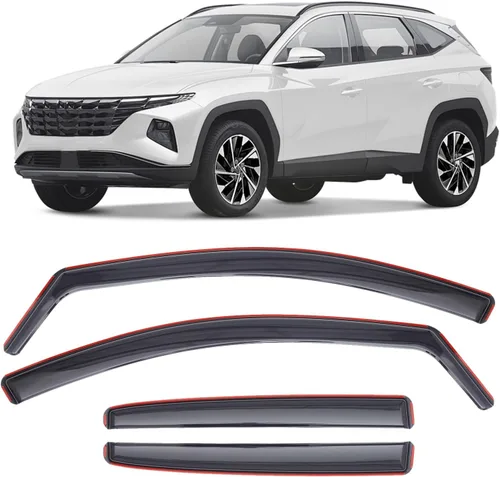 Miniatura 12 de DORENA Protectores de lluvia extra duraderos en el canal (Chevrolet Equinox 2018-2024)