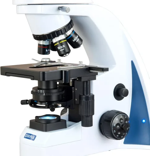 Miniatura 4 de Microscopio biológico compuesto del laboratorio de Siedentopf LED del infinito del plan de OMAX 40X-2000X USB3 18MP