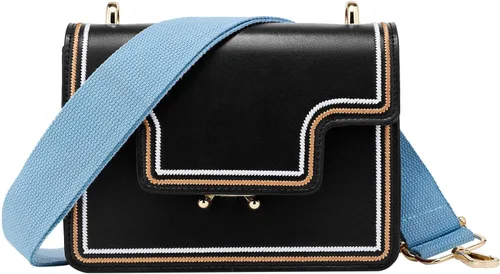Miniatura 6 de Correa de Bolso de Hombro Ancha de Repuesto Ajustable Cinturón de Lona Bolso Cruzado Bolso de Mano