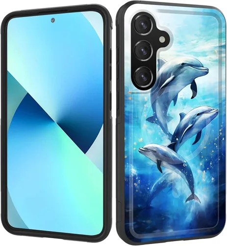 Miniatura 162 de Funda magnética para Galaxy A16 5G, [compatible con MagSafe] [protección contra caídas de grado militar] Funda resistente a prueba de golpes