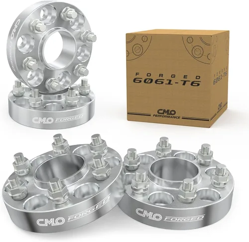 Miniatura 15 de 2 espaciadores de rueda centrados de 1.969 in (2 pulgadas) forjados 6x139.7 (6x5.5) – Compatible con Tacoma 1995–2023, 4Runner 1984–2023, Tundra