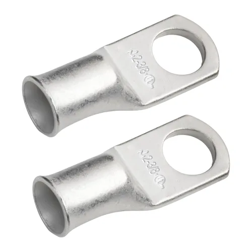 Miniatura 69 de SELTERM 5 piezas terminales de cable de cobre estañado 1/0 AWG perno de 1/2", extremos de cable de batería, terminales de anillo, conectores