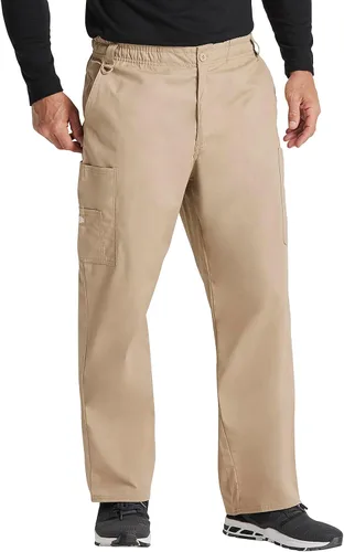 Miniatura 4 de Dickies Pantalón de meter para hombre con 7 bolsillos, cintura elástica con cierre de botón 81006
