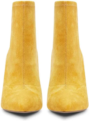 Miniatura 4 de Castamere Botines de tacón alto para mujer, sin cordones, con punta puntiaguda, botas de tacón de aguja básicas, botas clásicas de 3.9 in