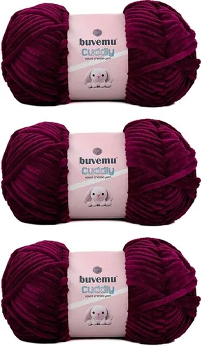 Miniatura 37 de Hilo de felpilla de terciopelo, súper suave y esponjoso, para tejer, hacer manualidades, color amigurumi, duradero para el desprendimiento, 3.53