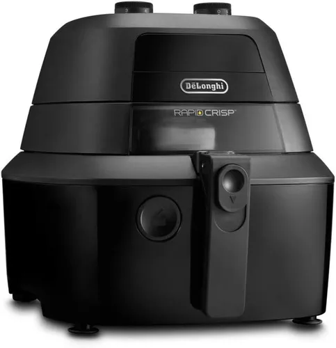 De'Longhi Freidora de aire Rapid Crisp de 4 cuartos de galón, cocina de 1700 W, papas fritas, patatas fritas, asados, horneados, pizzas, 4