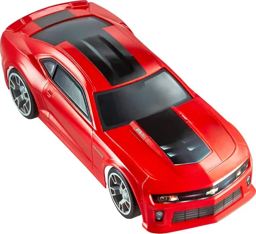 Miniatura 3 de Hot Wheels RC Red ZL1 Camaro, auto de juguete con control remoto de función completa, motor de alto rendimiento, 2.4 GHz con rango de 65 pies