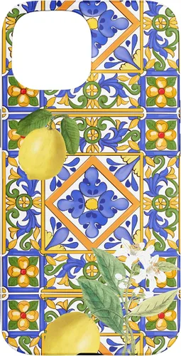 Miniatura 6 de Sicilian,Italian,Summer,Tiles,Citrus,Mosaic,Majolica Art Case for iPhone 17