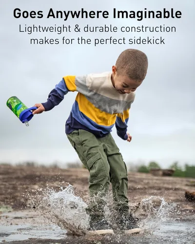Miniatura 2 de CamelBak Eddy+ Kids Water Bottle with Bite Valve Straw, Leak‑Resistant Easy‑Sip Design for Everyday Hydration, 14oz Kids