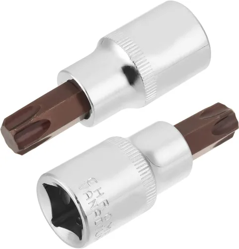 Miniatura 52 de Utoolmart 1/2-Inch Drive x T50 Torx Bit Socket S2 Acero 55mm/2.17" Longitud Auto Reparación Herramienta Listo Impacto 2 Pcs