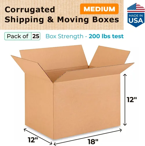 Miniatura 2 de Cajas pequeñas de mudanza y envío de 6 x 6 x 3 pulgadas (paquete de 5) – Extra resistentes 200 libras frente a las regulares – Cajas de mudanza