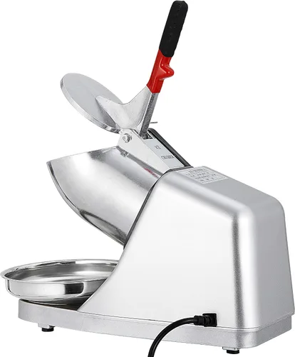 Miniatura 4 de SUPER DEAL Máquina de afeitar de hielo eléctrica de 300 W mejorada Máquina de afeitar de hielo Trituradora de hielo Máquina de cono de nieve 200