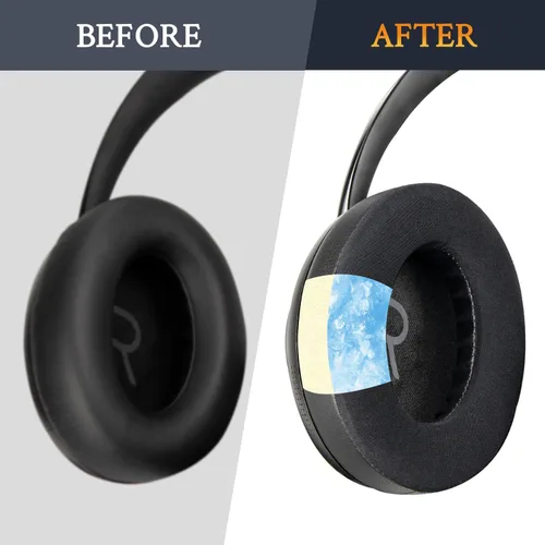 Miniatura 5 de SOULWIT Almohadillas de enfriamiento para auriculares inalámbricos Bose 700 (NC700), almohadillas con tela de seda de hielo, espuma con cancelación