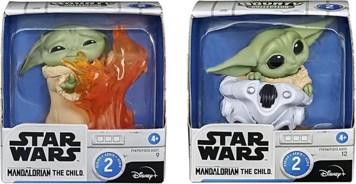 Miniatura 2 de STAR WARS The Bounty Collection Series 2 The Child - Juguetes coleccionables de 2.2 pulgadas con casco oculto, postura para detener el fuego, 2