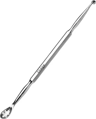 Herramienta extractor de comedones para eliminar puntos negros, cuchara de múltiples agujeros, eliminación de acné de puntos blancos, piel, cara,