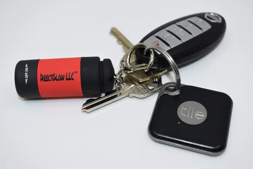 Miniatura 4 de DirectGlow - Linterna LED USB UV con luz negra, recargable, portátil, para identificación de pasaporte, detección de moneda, campamento (5, rojo)