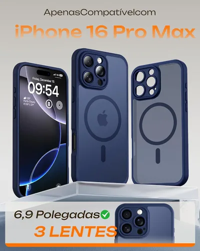 Miniatura 357 de TOCOL Funda para iPhone 11, compatible con Magsafe, protección completa de cámara, imanes integrados, protección contra caídas, funda translúcida