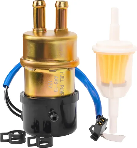Road Passion 49040-1055 Bomba de combustible eléctrica de 12 V para Suzuki Intruder 700/1400/Boulevard S50 Cavalcade 1400 GSX1100G Marauder 800