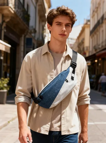 Miniatura 2 de Riñoneras para hombres, bolsos cruzados para mujeres, riñonera de moda, mochila de cintura para entrenamiento al aire libre, viajes, uso casual
