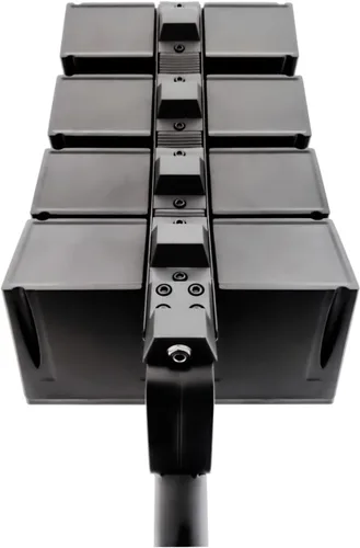 Miniatura 4 de Earthquake Sound DJ-Array Gen2 - Sistema de altavoces Line Array de 4 x 4 pulgadas, juego de 2, color negro