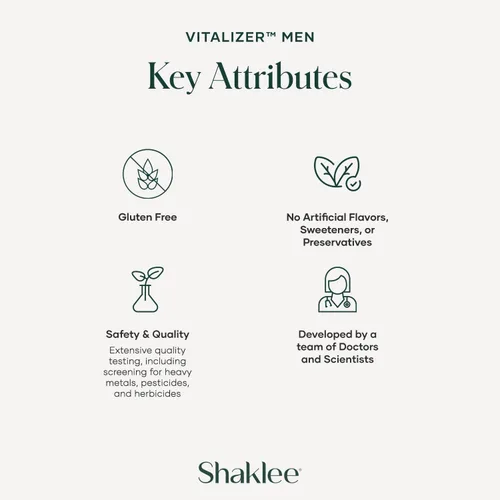 Miniatura 5 de Shaklee Vitalizer Hombres (30 Días)