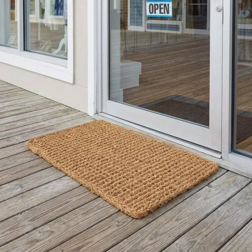 Miniatura 6 de Kempf Dragon Coco Coir tapete de entrada, rectangular