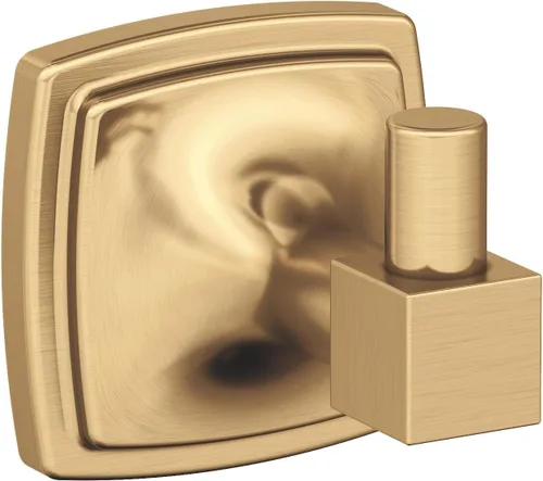 Amerock BH36090CZ | Gancho individual para bata de bronce champán | 2-1/4 pulgadas (57 mm) de longitud Soporte para toallas | Stature | Gancho para