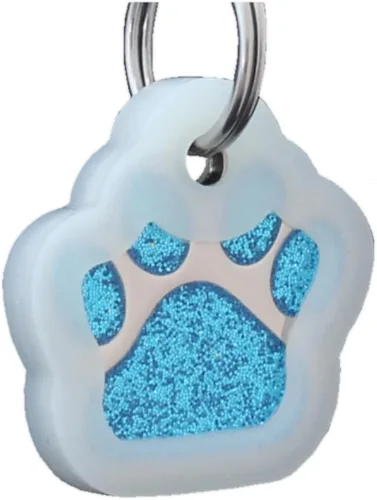 Miniatura 3 de Etiquetas de identificación de mascotas de acero inoxidable grabadas con láser, personalizadas para perros y gatos, etiqueta redonda de hueso