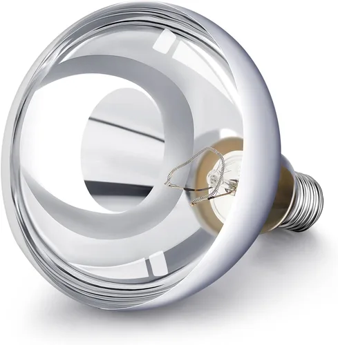 Miniatura 23 de VIHOSE Paquete de 4 lámparas de calor de 125 W, 120 V, R40, bombillas incandescentes de vidrio, bombillas de calefacción incandescentes para re