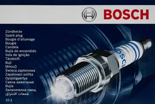 Miniatura 2 de BOSCH 7422 OE Bujía de alambre fino doble platino – Paquete de 10