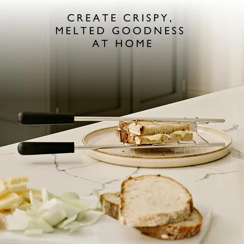 Miniatura 3 de Dualit Jaula de sándwich clásica para tostadoras clásicas Dualit 1 jaula de sándwich para hacer sándwiches tostados en tu tostadora Dualit Jaula