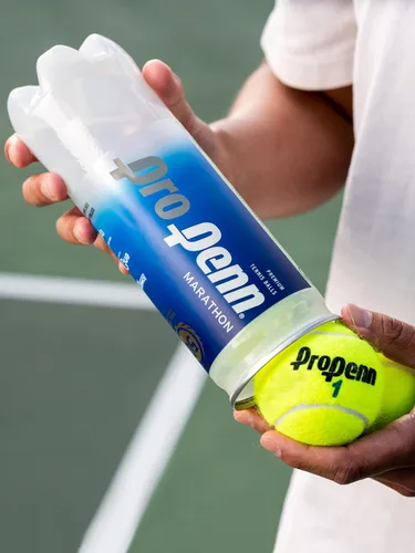 Miniatura 5 de Pro Penn Marathon XD - Pelotas de tenis de alta altitud, pelotas de tenis presurizadas de fieltro extra resistente, 1 lata, 3 pelotas