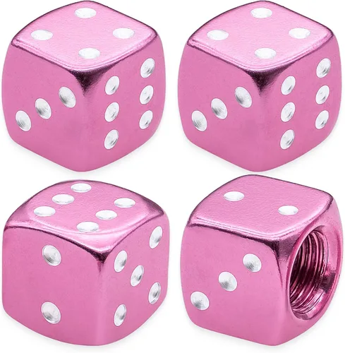 Miniatura 58 de 8 piezas de tapas de vástago de válvula de neumático, tapas de válvula de neumático de acero inoxidable, tapas de válvula de rueda para autos