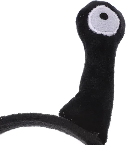Miniatura 4 de Beaupretty Snail Headband Snail Eyes Headpieces Plush Animal Headwear Antenna Hair Hoop Halloween Christmas Hair Accessory