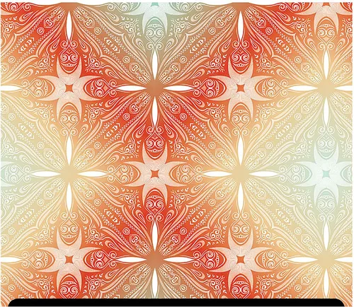 Miniatura 6 de HTV con estampado tribal y azteca (19.66 x 36 pulgadas), diamante africano