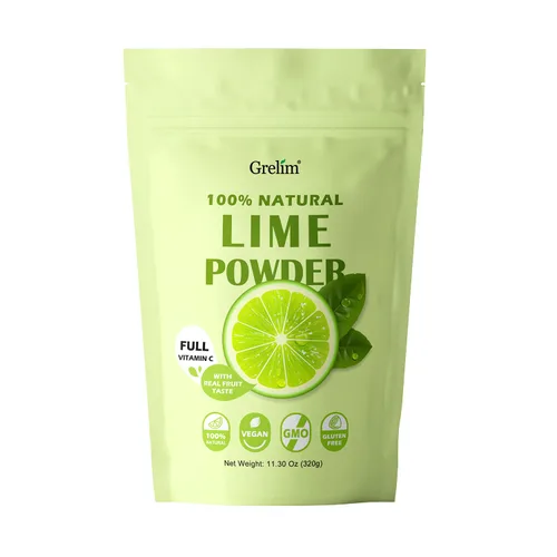 Miniatura 8 de Polvo de Limón Grelim 320g, 100% Polvo Liofilizado, Sin Relleno, Sin Gluten, Rico en Vitamina C Natural Sabor a Limón Fresco Exprimido Ideal