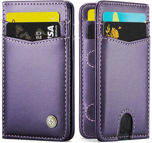 Miniatura 13 de Cartera delgada para hombre y mujer Me99, Negro, Minimalista