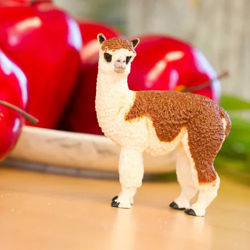 Miniatura 2 de Safari Ltd. Figura de alpaca – Figura detallada de plástico de 3.75 pulgadas – Divertido juguete educativo para niños, niñas y niños a partir de 3