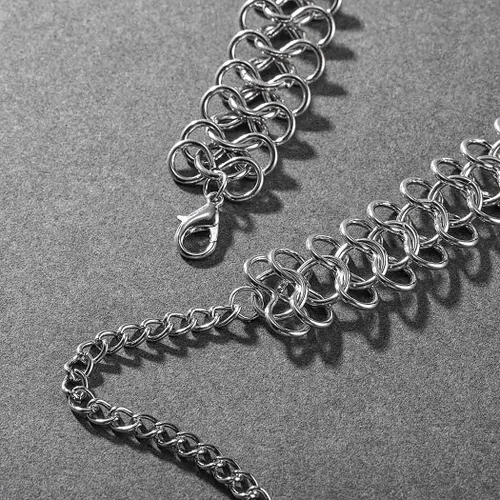 Miniatura 8 de Victray Cadena de cintura de vientre para mujer, cadenas de cuerpo de lentejuelas, joyería de cintura de moda, accesorio de joyería para el cuerpo