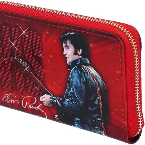 Miniatura 6 de Nemesis Now Elvis 68 Performance Red - Bolso para mujer, 7.5 in