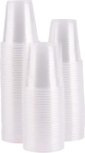 Miniatura 7 de Stack Man Caja de vasos desechables de plástico transparente de 2,500 – 3 onzas, paquetes de 100 unidades (25/100)