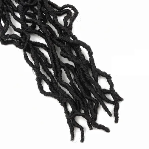 Miniatura 5 de LMZIM Cabello de ganchillo suaves de 26 pulgadas, 7 paquetes de trenzas de ganchillo sintéticas, extensiones de cabello sintético para mujeres
