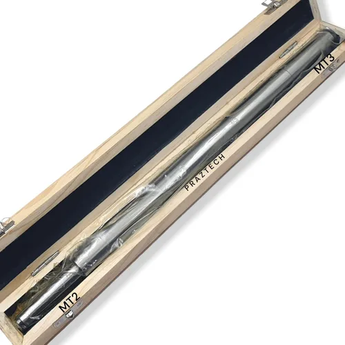 PRAZTECH® Barra de mandril de prueba de alineación de torno de precisión | Alinea el material de cola de tu torno con el cabezal | Herramienta de