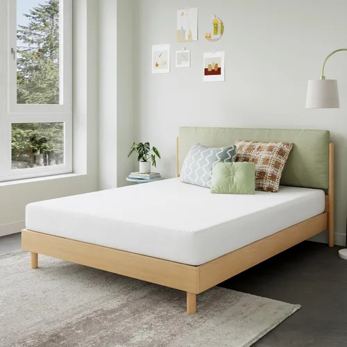 Miniatura 19 de Novilla Colchón tamaño Queen de 5 pulgadas, colchón de espuma viscoelástica de gel para dormir fresco por la noche y aliviar la presión, colchones